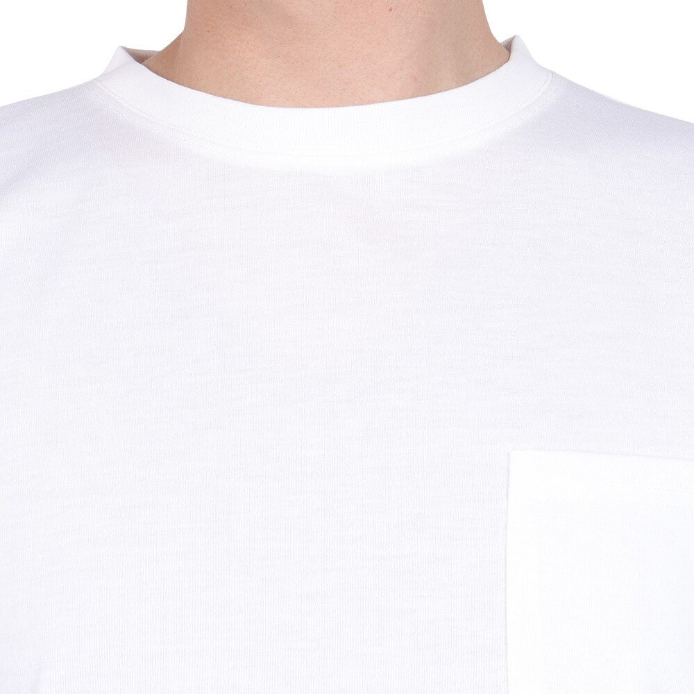 アクター（AKTR）（メンズ）バスケットボールウェア DRY TECH ポケット Tシャツ 124-008005 WH