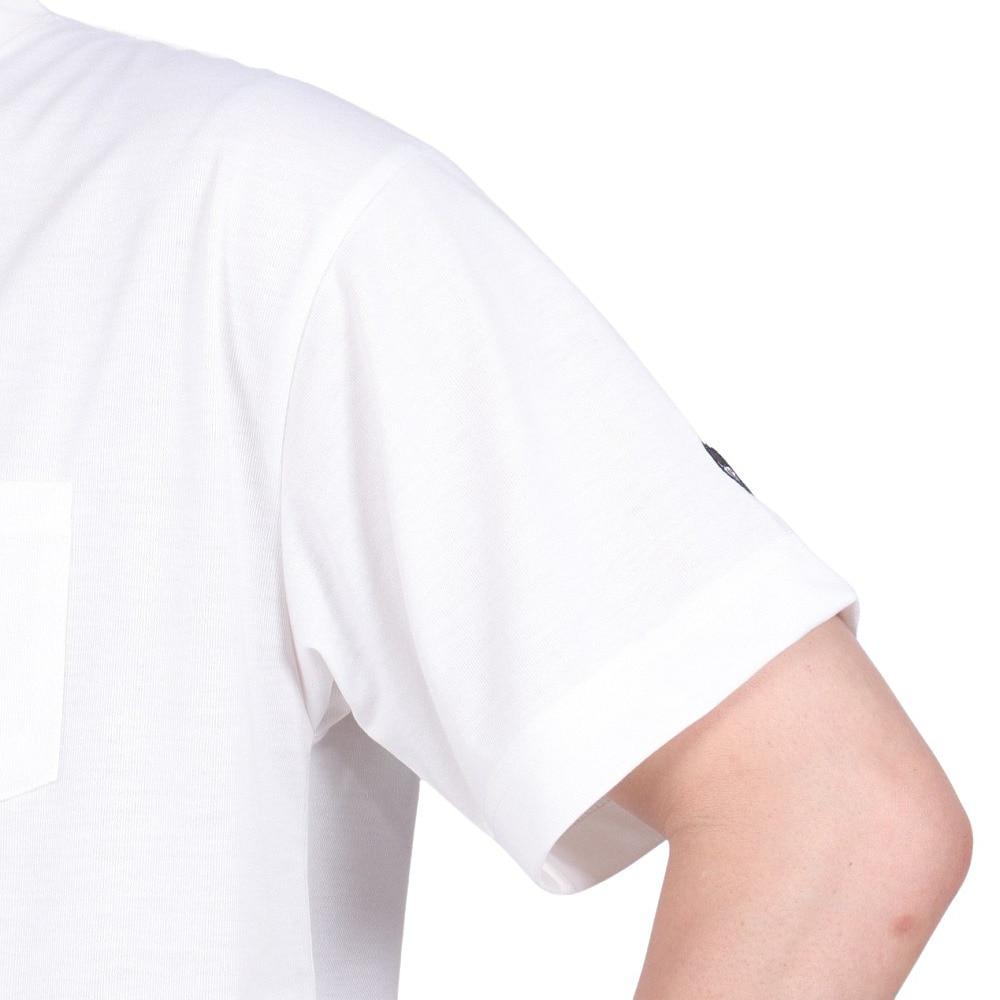 アクター（AKTR）（メンズ）バスケットボールウェア DRY TECH ポケット Tシャツ 124-008005 WH