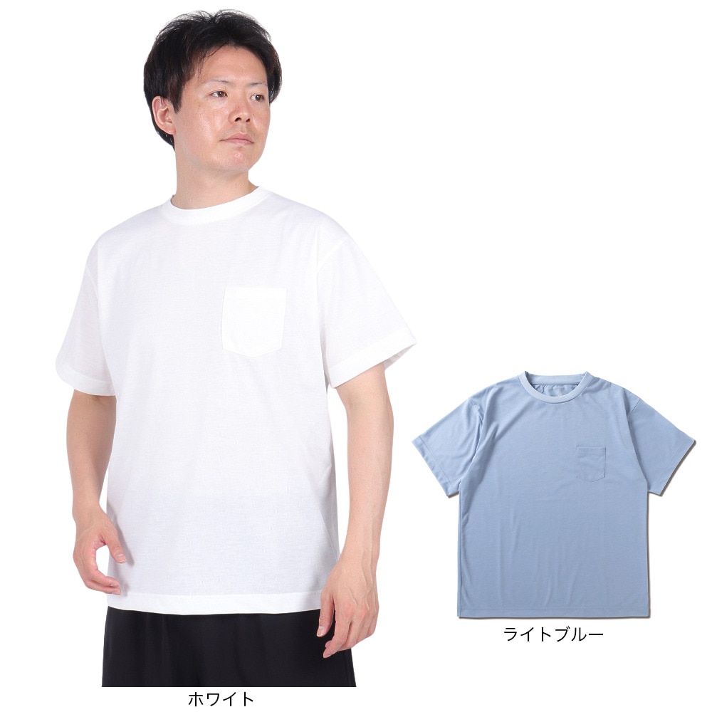 アクター（AKTR）（メンズ）バスケットボールウェア DRY TECH ポケット Tシャツ 124-008005 BL