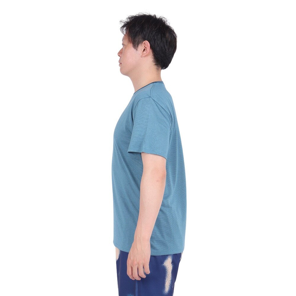 アクター（AKTR）（メンズ）バスケットボールウェア SEASONAL AKTR LOGO SPORTS Tシャツ 124-012005 BL