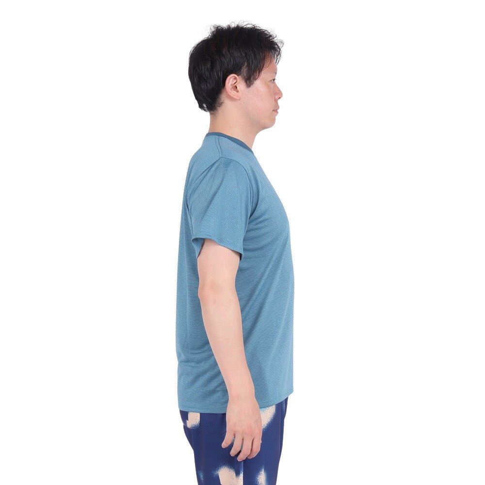 アクター（AKTR）（メンズ）バスケットボールウェア SEASONAL AKTR LOGO SPORTS Tシャツ 124-012005 BL