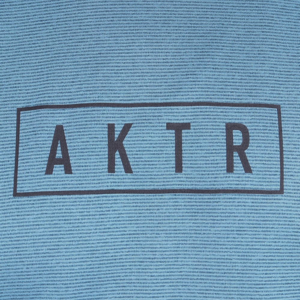 アクター（AKTR）（メンズ）バスケットボールウェア SEASONAL AKTR LOGO SPORTS Tシャツ 124-012005 BL