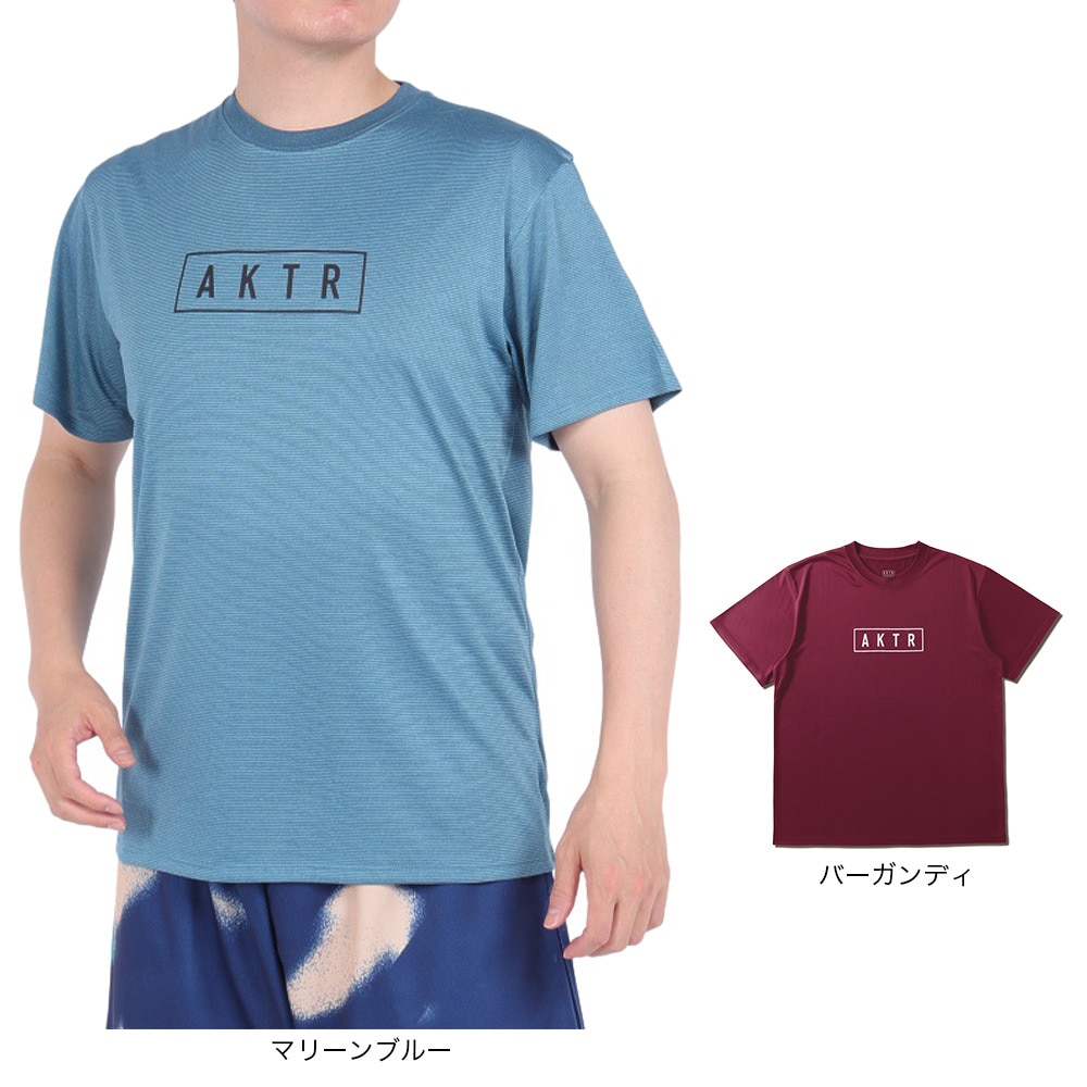 アクター（AKTR）（メンズ）バスケットボールウェア SEASONAL AKTR LOGO SPORTS Tシャツ 124-012005 PL