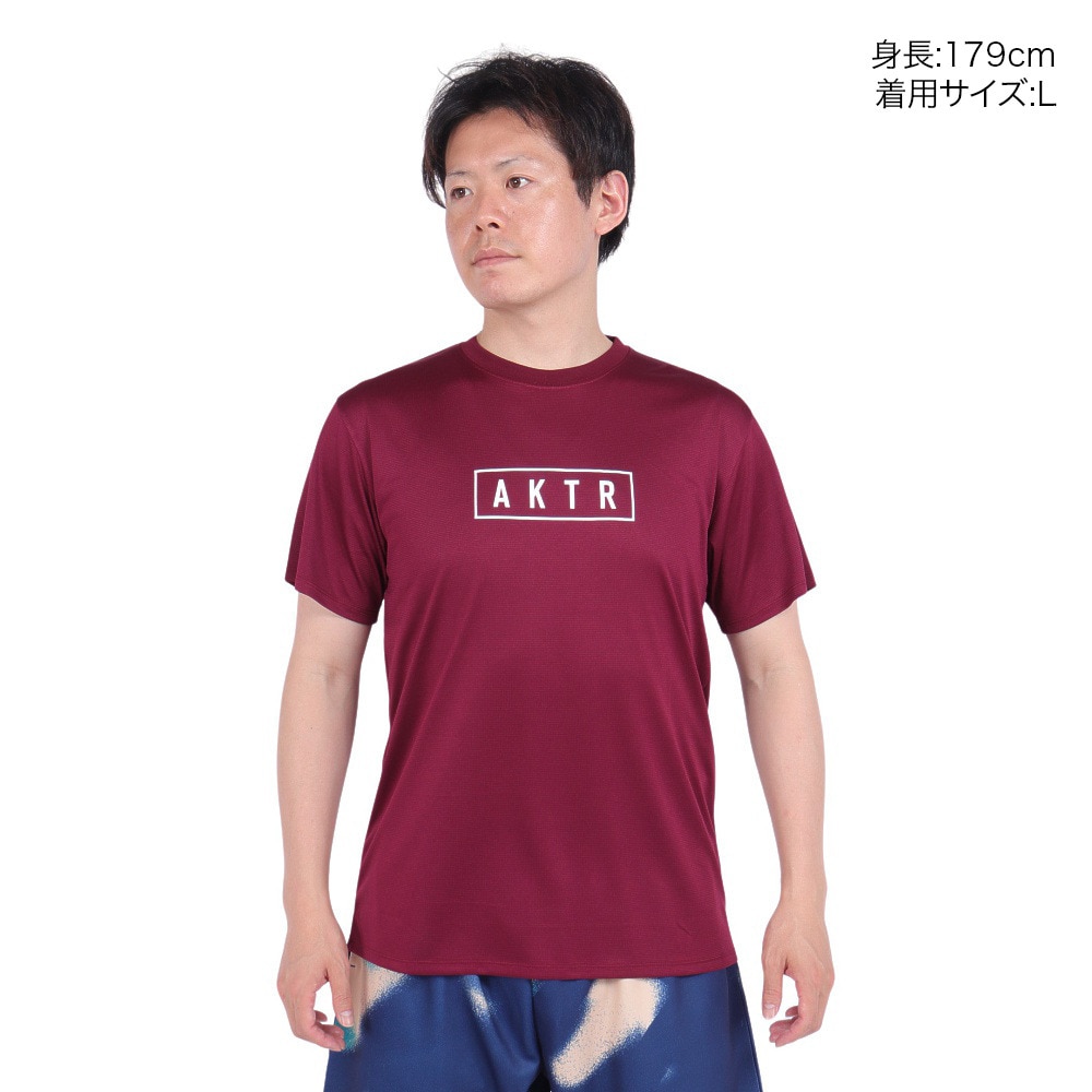 アクター（AKTR）（メンズ）バスケットボールウェア SEASONAL AKTR LOGO SPORTS Tシャツ 124-012005 PL