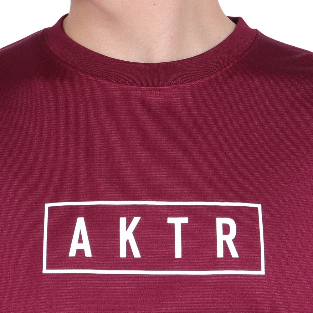 アクター（AKTR）（メンズ）バスケットボールウェア SEASONAL AKTR LOGO SPORTS Tシャツ 124-012005 PL