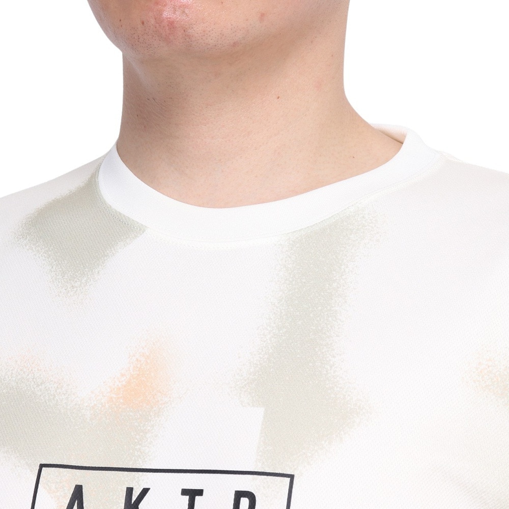 アクター（AKTR）（メンズ、レディース）バスケットボールウェア SCRIBBLE AKTRロゴ スポーツ Tシャツ 124-016005 WH 速乾