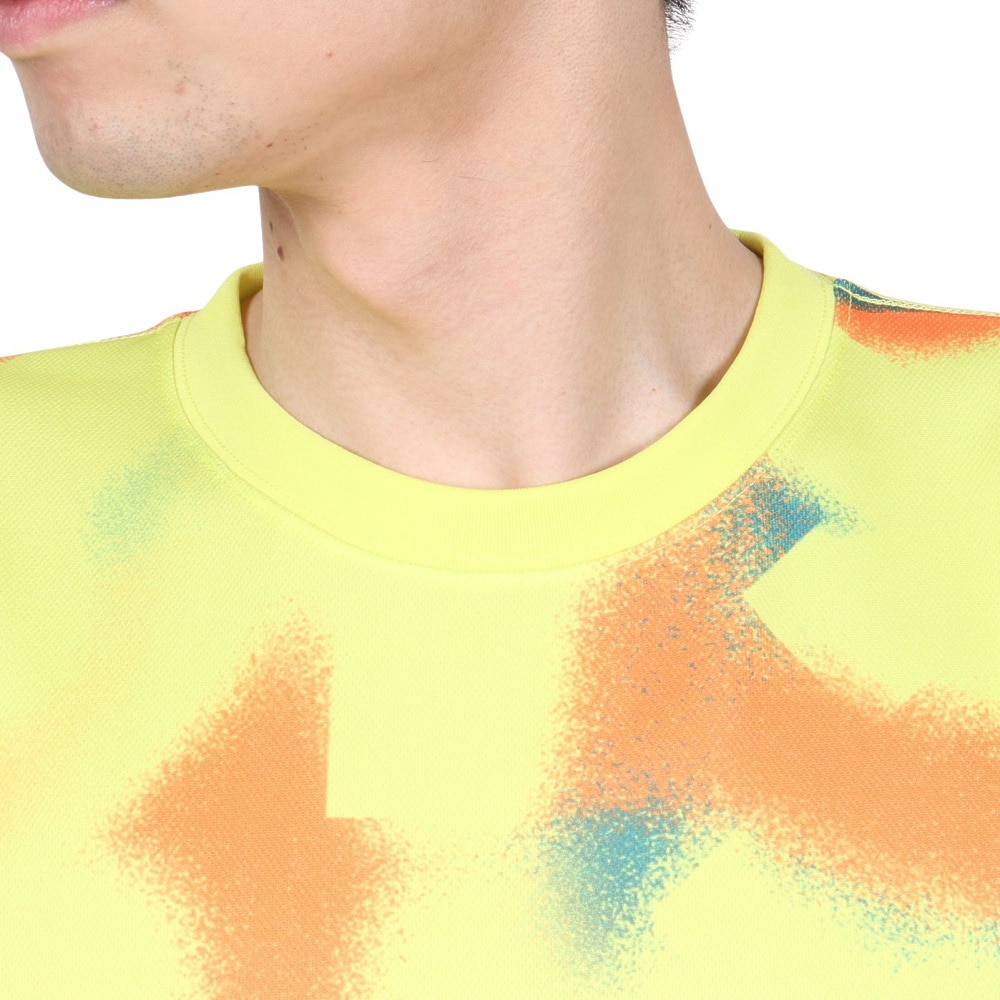 アクター（AKTR）（メンズ、レディース）バスケットボールウェア SCRIBBLE AKT ローカル ルーズフィット スポーツTシャツ 124-017005 YL 速乾