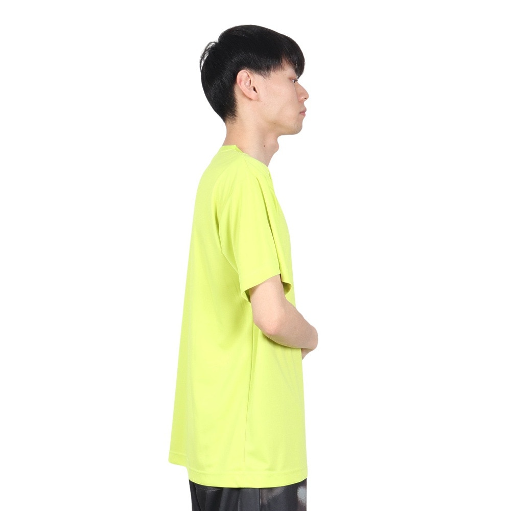 アクター（AKTR）（メンズ、レディース）バスケットボールウェア SCRIBBLE ボックスロゴ スポーツTシャツ 124-018005 YL 速乾