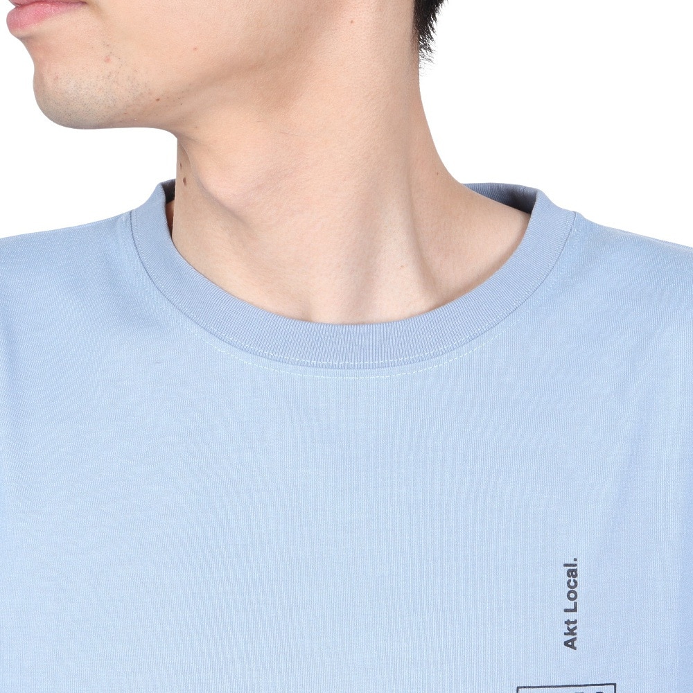 アクター（AKTR）（メンズ）バスケットボールウェア ドライテック ネオポップ フォト Tシャツ 124-023005 BL