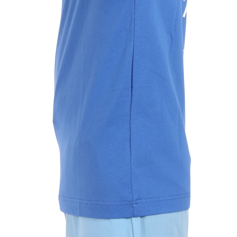アクター（AKTR）（メンズ）バスケットボールウェア FEEL FREE ショートスリーブ コットン Tシャツ 124-041005 BL