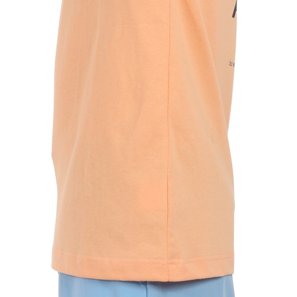 アクター（AKTR）（メンズ）バスケットボールウェア FEEL FREE ショートスリーブ コットン Tシャツ 124-041005 OR