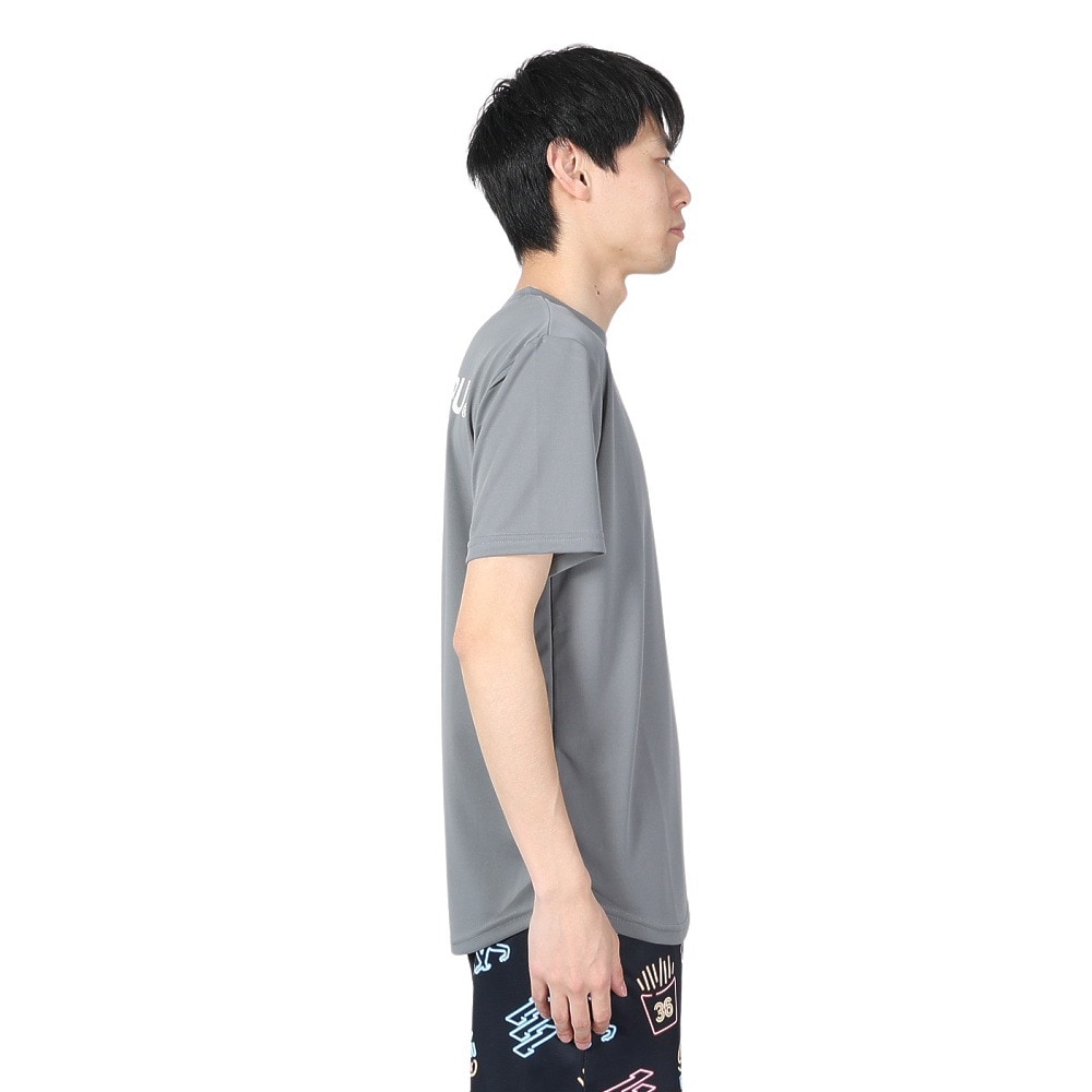 エゴザル（EGOZARU）（メンズ、レディース）バスケットボールウェア ソリッドバックプリント Tシャツ EZST-S2213-046 速乾