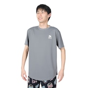 エゴザル（EGOZARU）（メンズ、レディース）バスケットボールウェア ソリッドバックプリント Tシャツ EZST-S2213-046