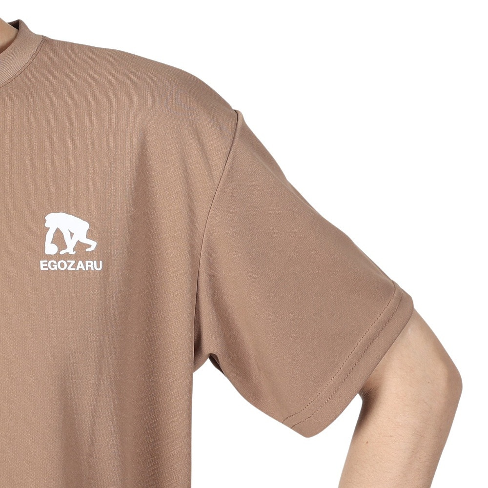 エゴザル（EGOZARU）（メンズ、レディース）バスケットボールウェア ソリッドバックプリント Tシャツ EZST-S2213-226 速乾