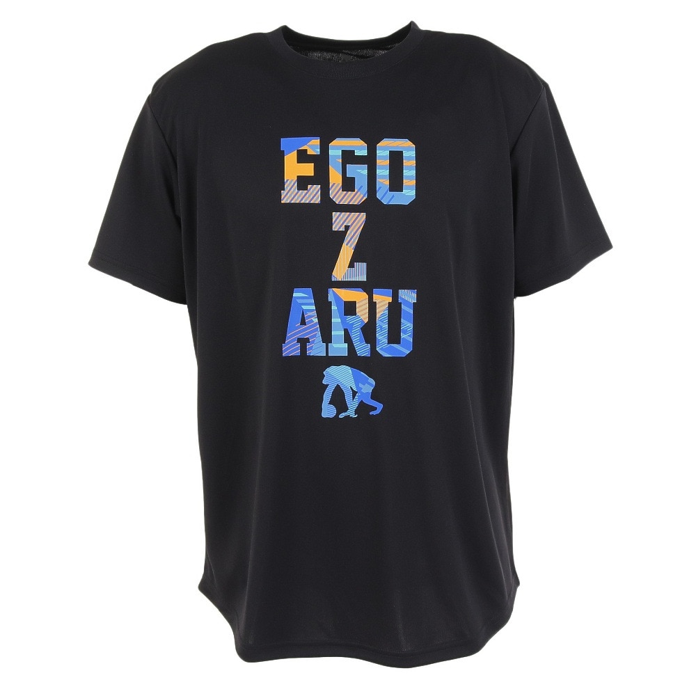 エゴザル（EGOZARU）（メンズ、レディース）バスケットボールウェア ワイドジオメトリック デイライト Tシャツ EZST-S2401-012