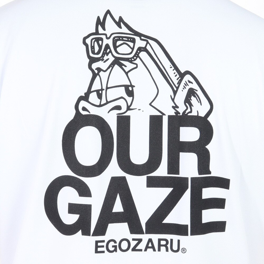 エゴザル（EGOZARU）（メンズ、レディース）バスケットボールウェア アワーゲイズTシャツ EZST-S2403-025