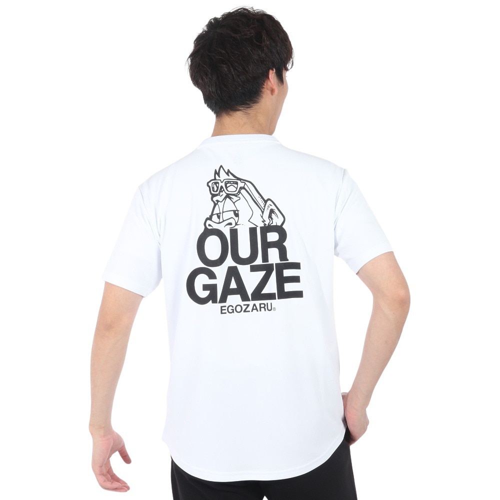 エゴザル（EGOZARU）（メンズ、レディース）バスケットボールウェア アワーゲイズTシャツ EZST-S2403-025