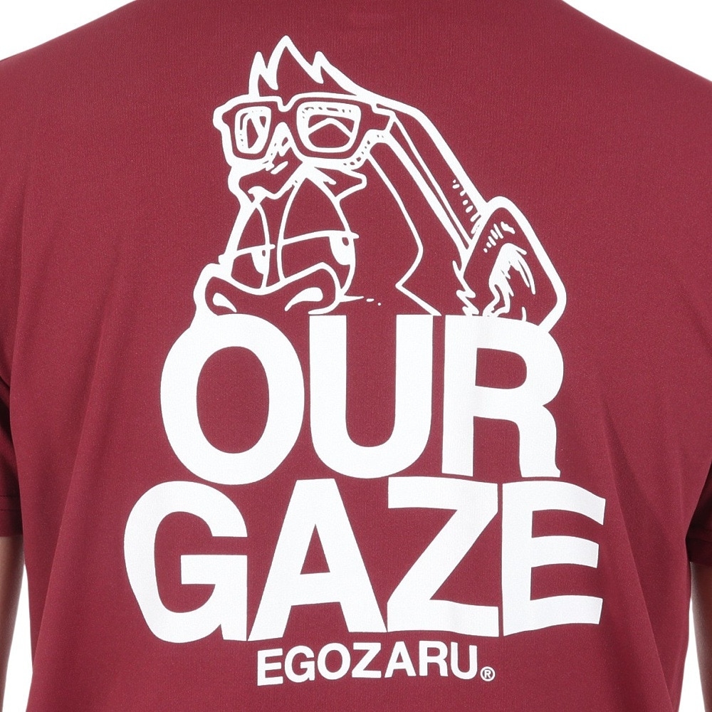 エゴザル（EGOZARU）（メンズ、レディース）バスケットボールウェア アワーゲイズTシャツ EZST-S2403-134
