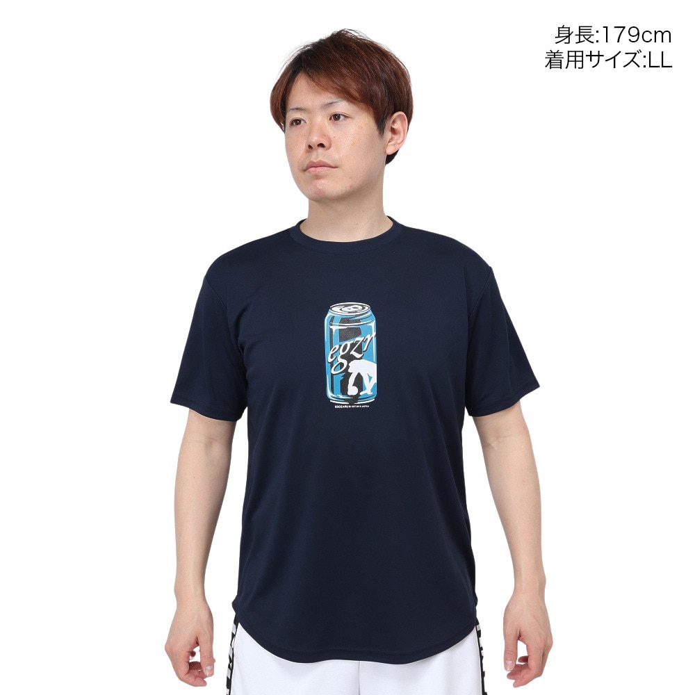 エゴザル（EGOZARU）（メンズ、レディース）バスケットボールウェア エナジー CAN Tシャツ EZST-S2406-004 速乾