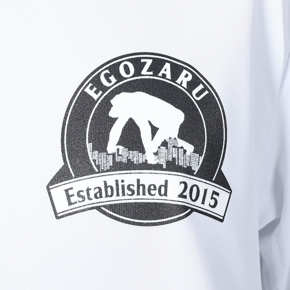 エゴザル（EGOZARU）（メンズ、レディース）バスケットボールウェア サークルエンブレム Tシャツ EZST-S2409-025 速乾