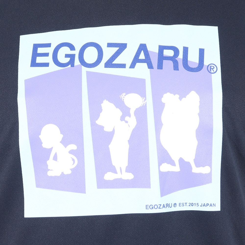 エゴザル（EGOZARU）（メンズ）バスケットボールウェア プレイヤーズ Tシャツ EZST-S2411-004