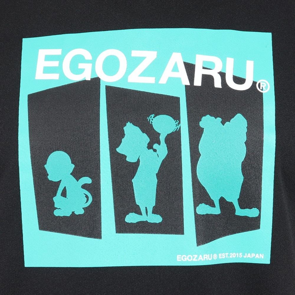 エゴザル（EGOZARU）（メンズ）バスケットボールウェア プレイヤーズ Tシャツ EZST-S2411-012