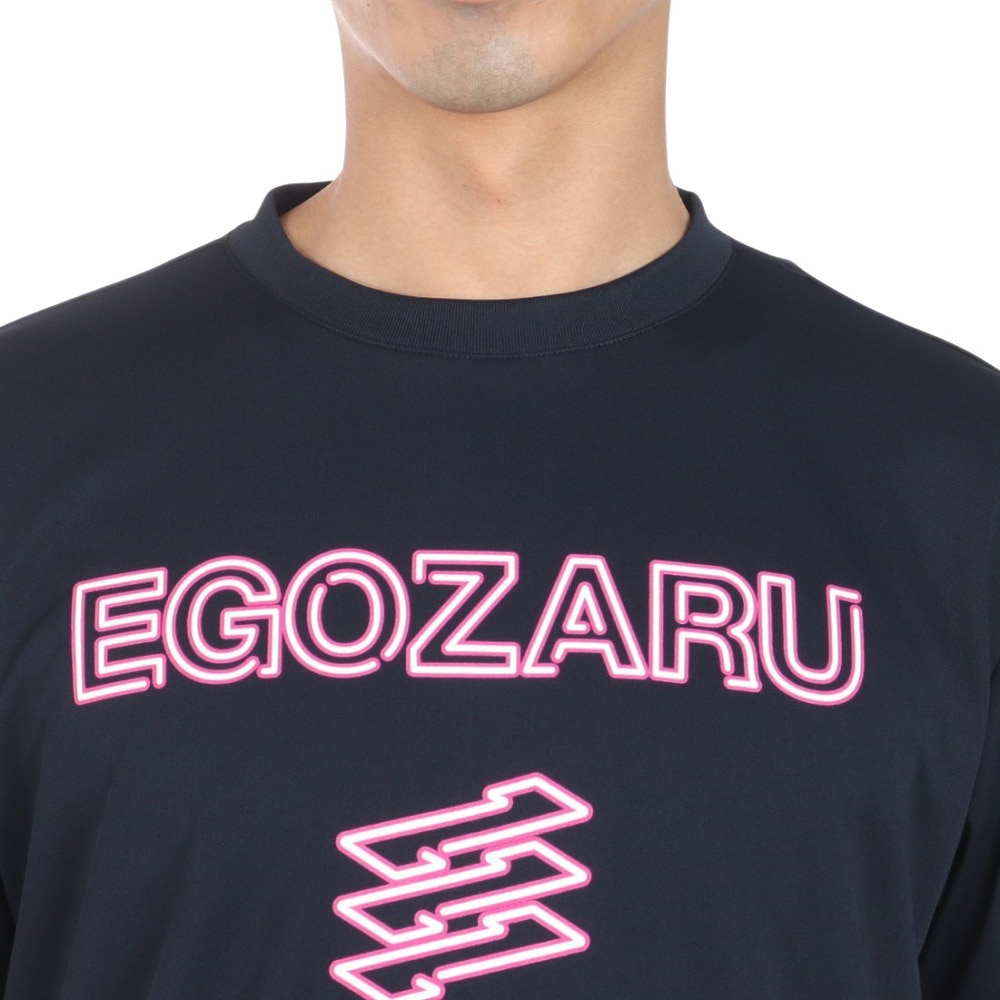 エゴザル（EGOZARU）（メンズ）バスケットボールウェア ネオンサイン Tシャツ EZST-S2413-004 速乾