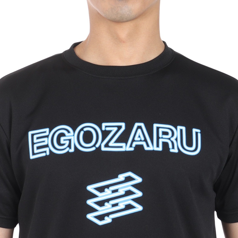 エゴザル（EGOZARU）（メンズ）バスケットボールウェア ネオンサイン Tシャツ EZST-S2413-012 速乾