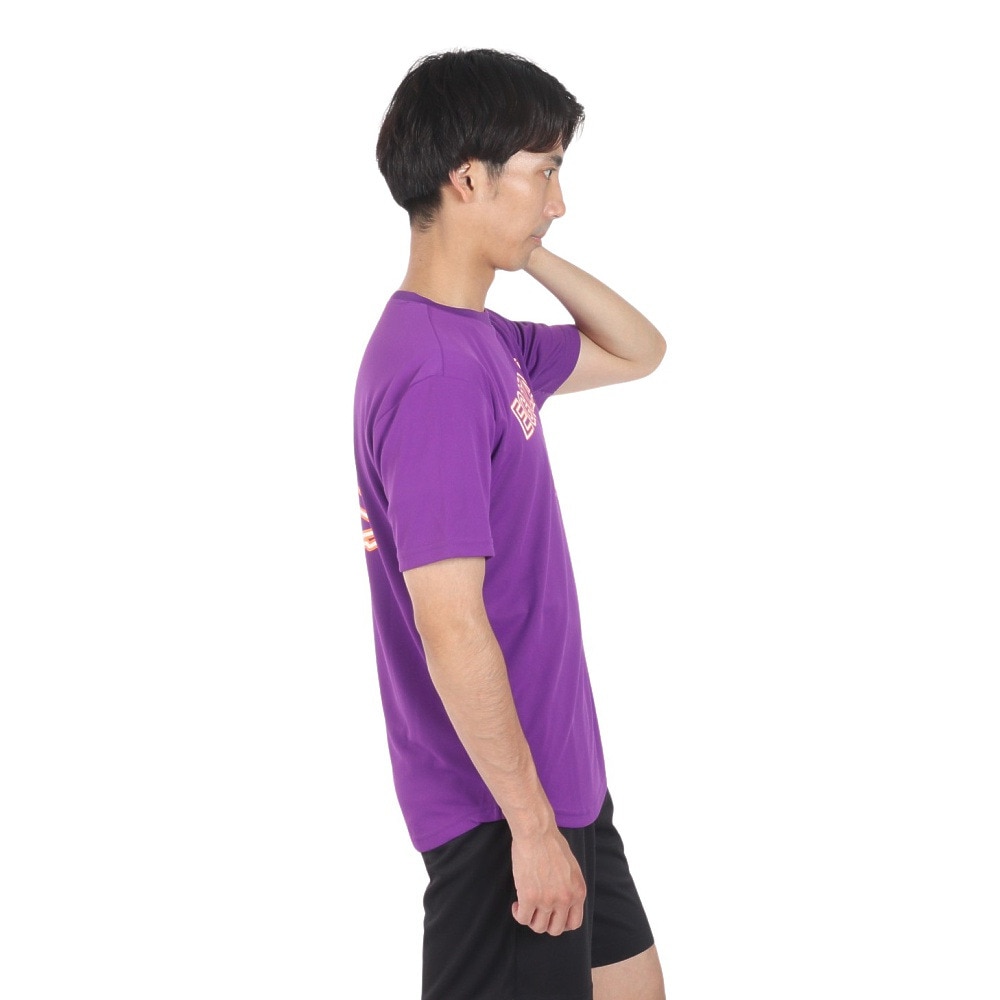 エゴザル（EGOZARU）（メンズ）バスケットボールウェア ネオンサイン Tシャツ EZST-S2413-099 速乾