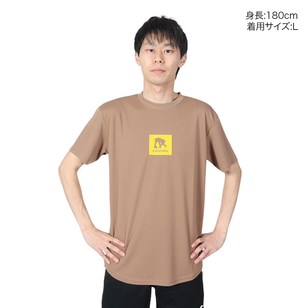 エゴザル（EGOZARU）（メンズ）バスケットボールウェア アイコンバックプリント Tシャツ EZST-S2419-226