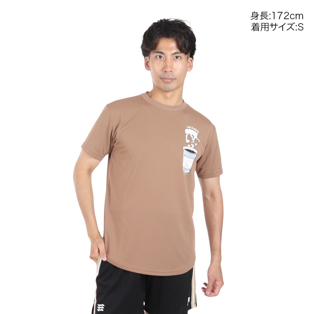 エゴザル（EGOZARU）（メンズ、レディース）バスケットボールウェア ブレイクTシャツ EZST-S2420-226