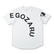 エゴザル（EGOZARU）（メンズ）バスケットボールウェア カーブロゴ Tシャツ EZST-S2425-025 速乾