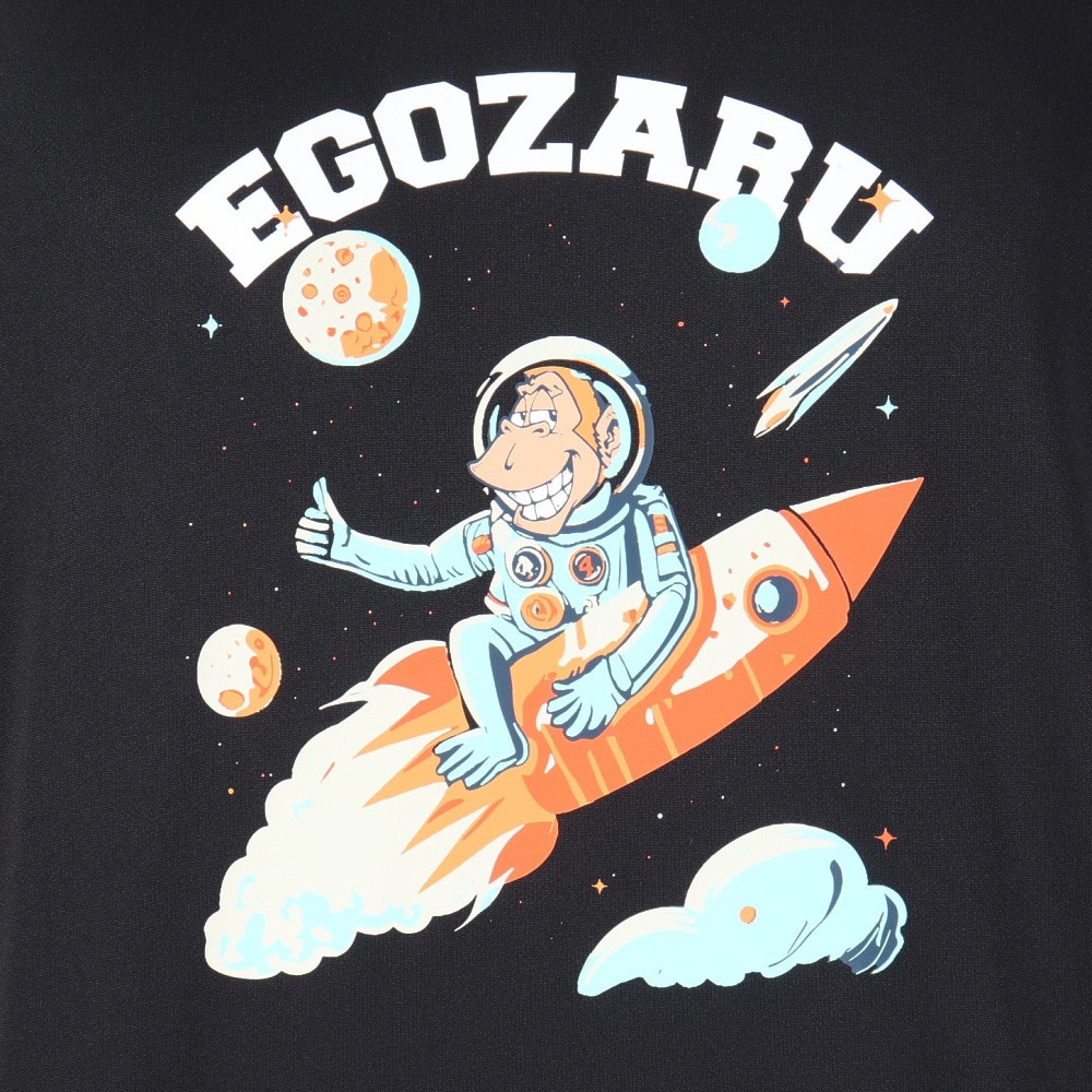 エゴザル（EGOZARU）（メンズ）バスケットボールウェア スペース マイキー Tシャツ EZST-S2426-012 速乾
