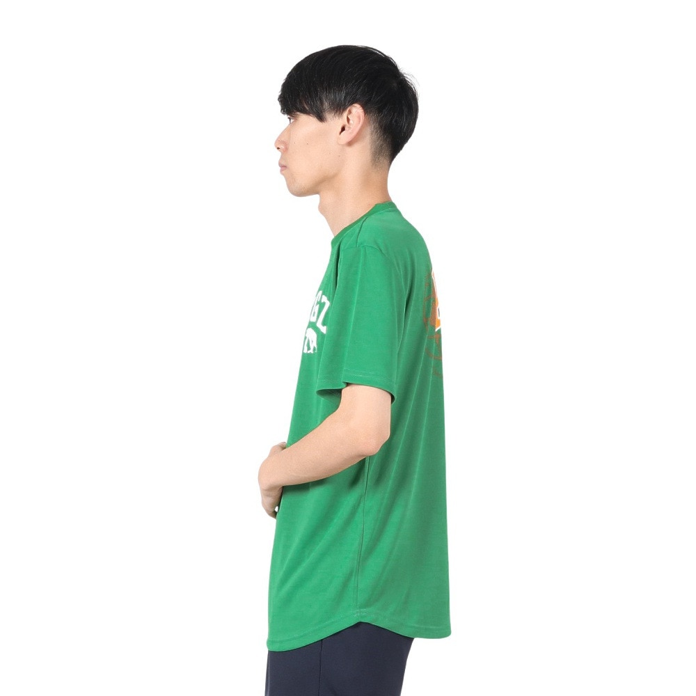 エゴザル（EGOZARU）（メンズ）バスケットボールウェア ワールドマップ バックプリント Tシャツ EZST-S2433-059 速乾