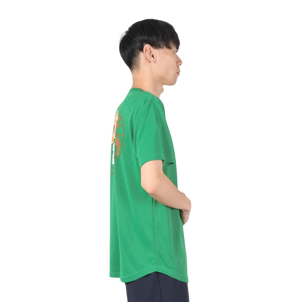 エゴザル（EGOZARU）（メンズ）バスケットボールウェア ワールドマップ バックプリント Tシャツ EZST-S2433-059 速乾