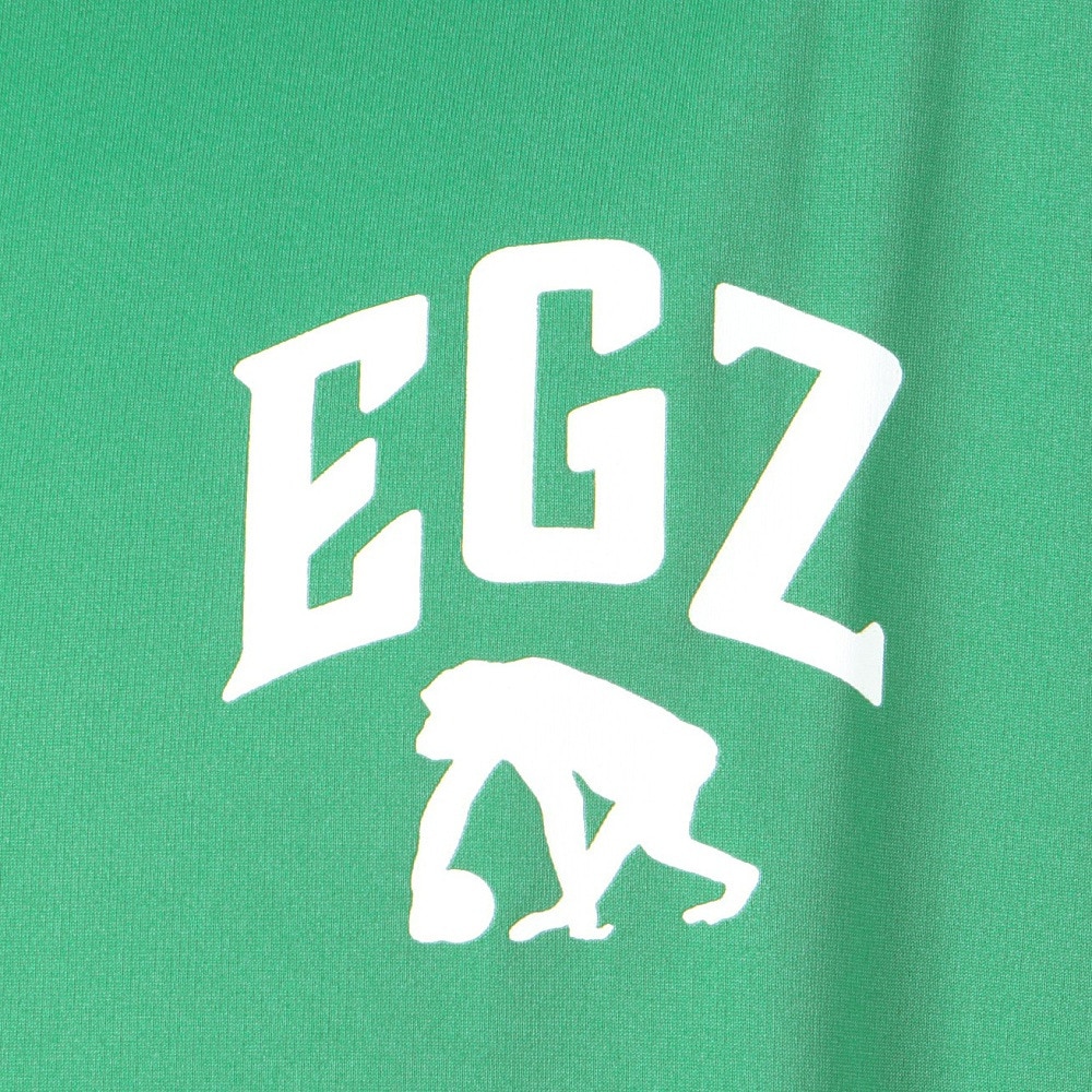 エゴザル（EGOZARU）（メンズ）バスケットボールウェア ワールドマップ バックプリント Tシャツ EZST-S2433-059 速乾