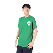 (メンズ)バスケットボールウェア ワールドマップ バックプリント Tシャツ EZST-S2433-059 速乾