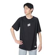 エゴザル（EGOZARU）（メンズ）バスケットボールウェア BIGシルエット スリークランクロゴ Tシャツ EZST-S2435-012 速乾