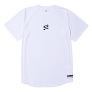 エゴザル（EGOZARU）（メンズ）バスケットボールウェア BIGシルエット スリークランクロゴ Tシャツ EZST-S2435-025 速乾