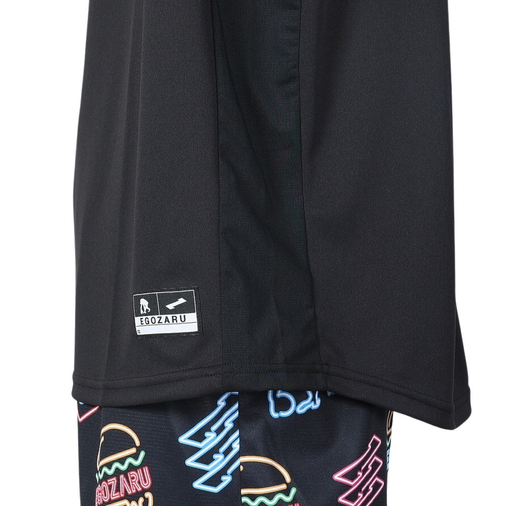 エゴザル（EGOZARU）（メンズ）バスケットボールウェア BIGシルエット スイッチクランク Tシャツ EZST-S2436-012 速乾