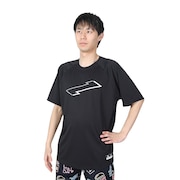 (メンズ)バスケットボールウェア BIGシルエット スイッチクランク Tシャツ EZST-S2436-012 速乾