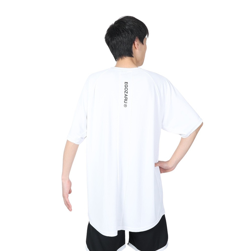 エゴザル（EGOZARU）（メンズ）バスケットボールウェア BIGシルエット スイッチクランク Tシャツ EZST-S2436-025