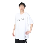 エゴザル（EGOZARU）（メンズ）バスケットボールウェア BIGシルエット スイッチクランク Tシャツ EZST-S2436-025 速乾