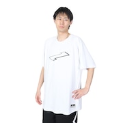 (メンズ)バスケットボールウェア BIGシルエット スイッチクランク Tシャツ EZST-S2436-025 速乾