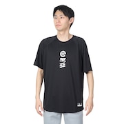 エゴザル（EGOZARU）（メンズ）バスケットボールウェア BIGシルエット アイコンロゴ Tシャツ EZST-S2437-012 速乾