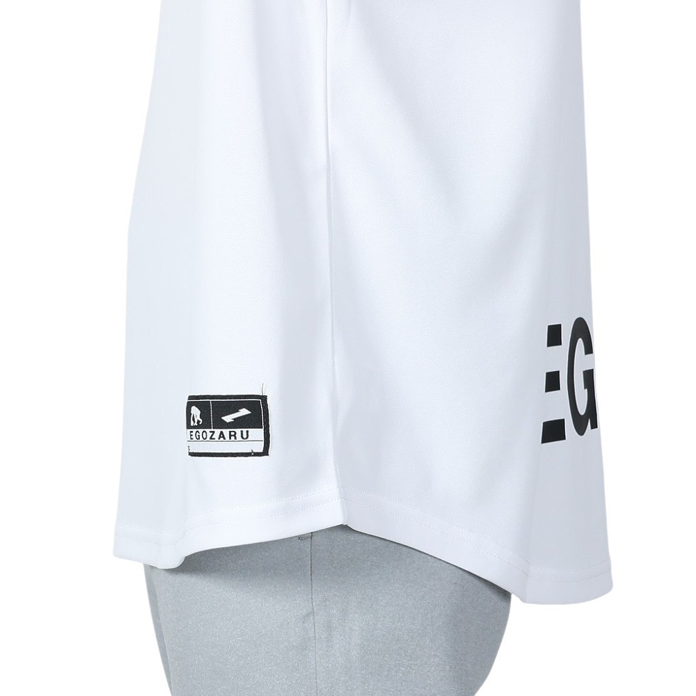 エゴザル（EGOZARU）（メンズ）バスケットボールウェア BIGシルエット アイコンロゴ Tシャツ EZST-S2437-025