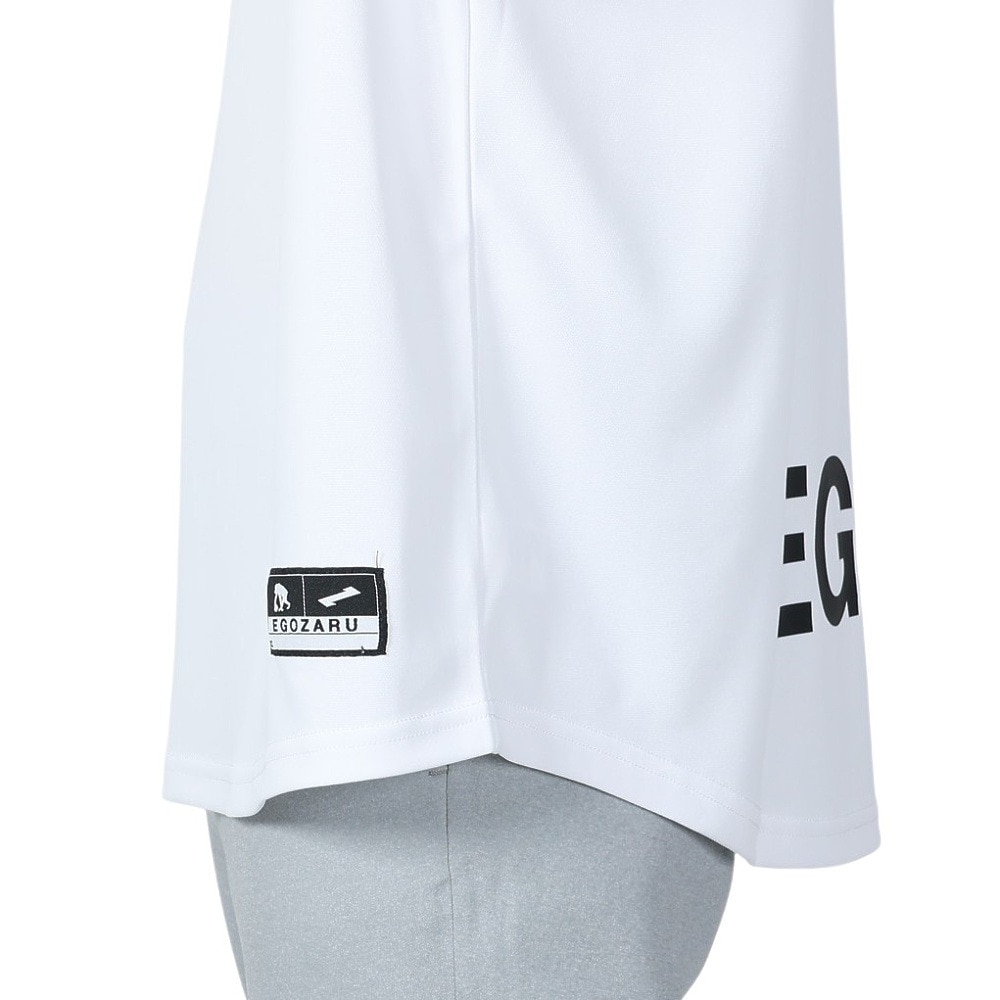 エゴザル（EGOZARU）（メンズ）バスケットボールウェア BIGシルエット アイコンロゴ Tシャツ EZST-S2437-025 速乾