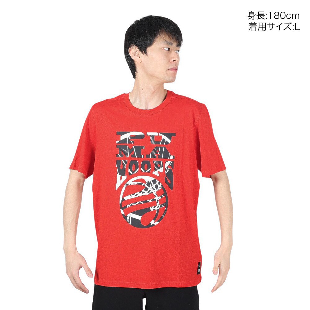 プーマ（PUMA）（メンズ）バスケットボールウェア THE HOOPER 半袖Tシャツ 1 62482702