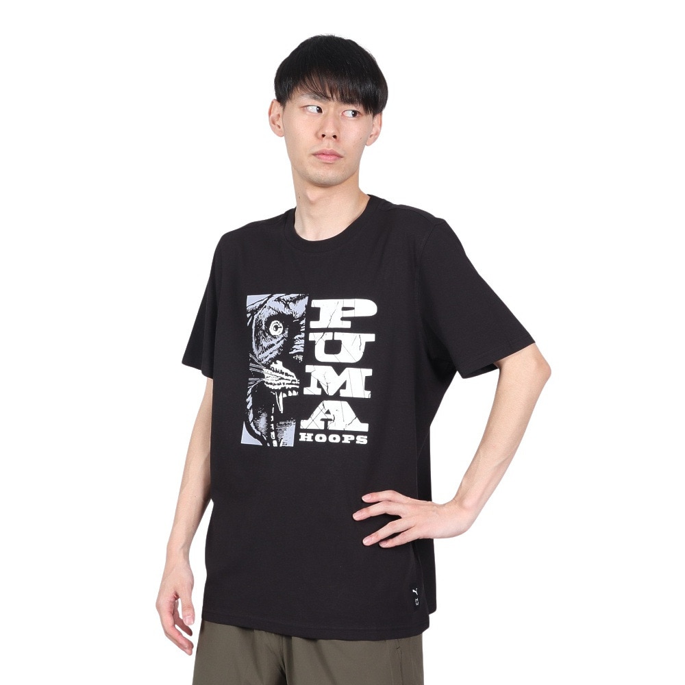 プーマ（PUMA）（メンズ）バスケットボールウェア ザ フーパー 半袖 Tシャツ 3 62528401