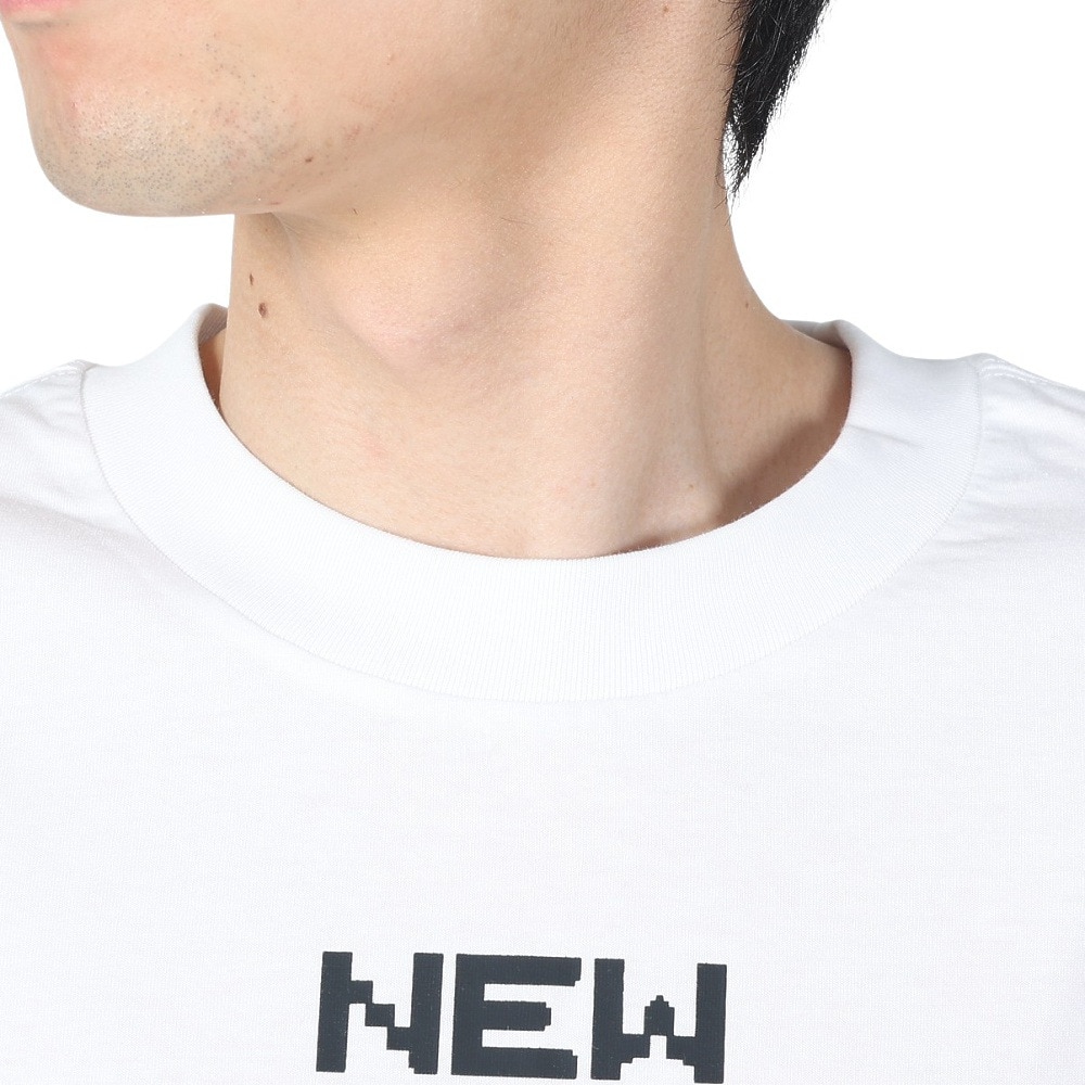 ニューバランス（new balance）（メンズ）バスケットボールウェア Hoops Gamer Pack グラフィック半袖Tシャツ MT41602WT